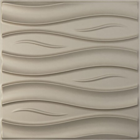 Ekena Millwork 19 5/8in. W x 19 5/8in. H Swell EnduraWall Decorative 3D Wall Panel Covers 2.67 Sq. Ft. WP20X20SSCSV